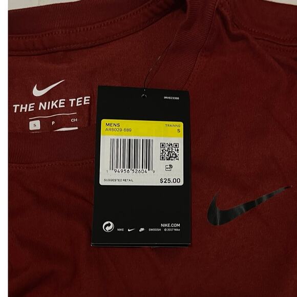 Nike Mens Standard Fit Training Short Sleeves Pullover Tee T Shirt Size Small - Picture 5 of 6